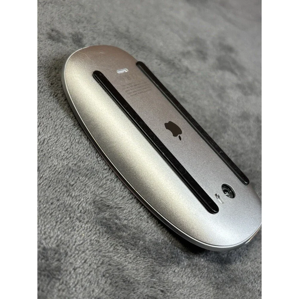 Genuine Apple Magic Mouse 2 Wireless Silver/Gray A1657 Lightning Tested Working